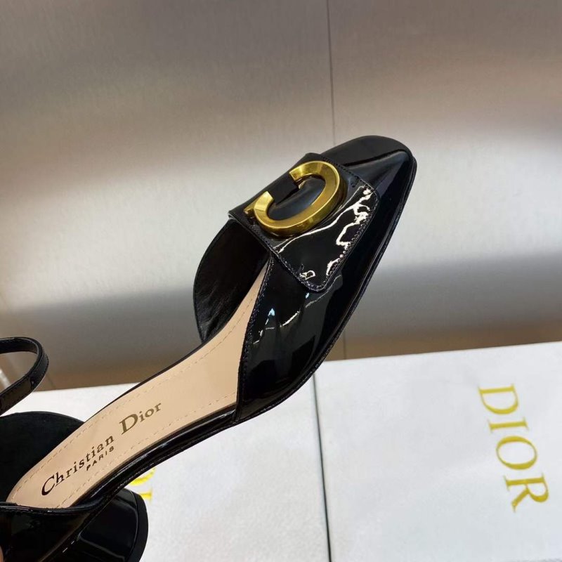 Dior Square Head Single Shoes SH00149