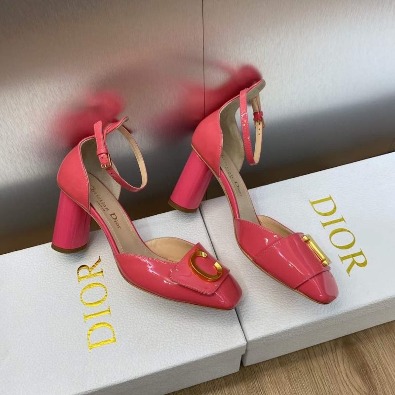 Dior Square Head Single Shoes SH00150