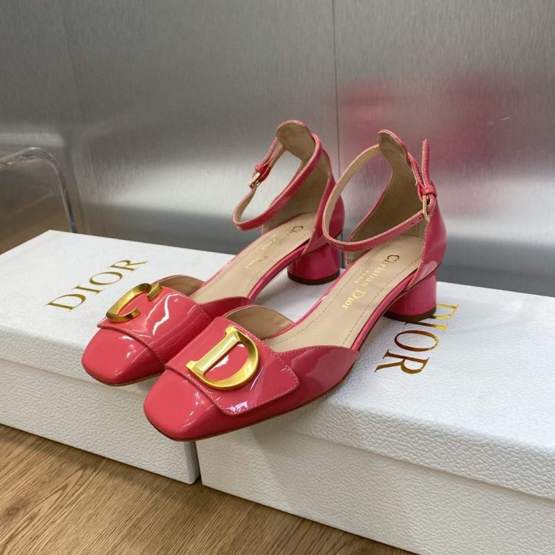 Dior Square Head Single Shoes SH00151