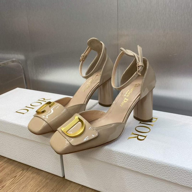 Dior Square Head Single Shoes SH00152