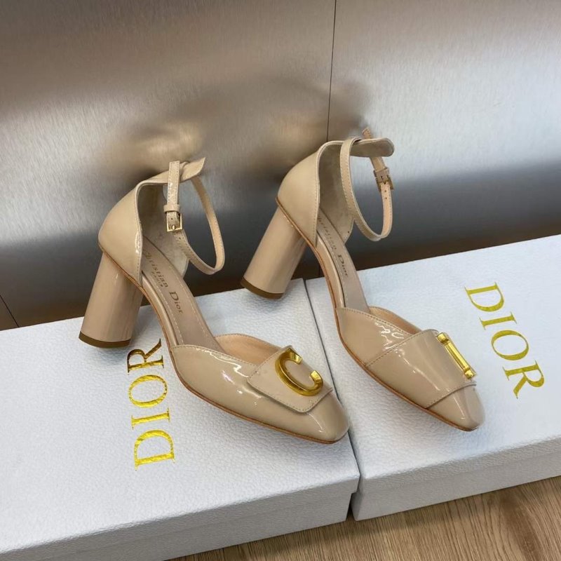 Dior Square Head Single Shoes SH00152
