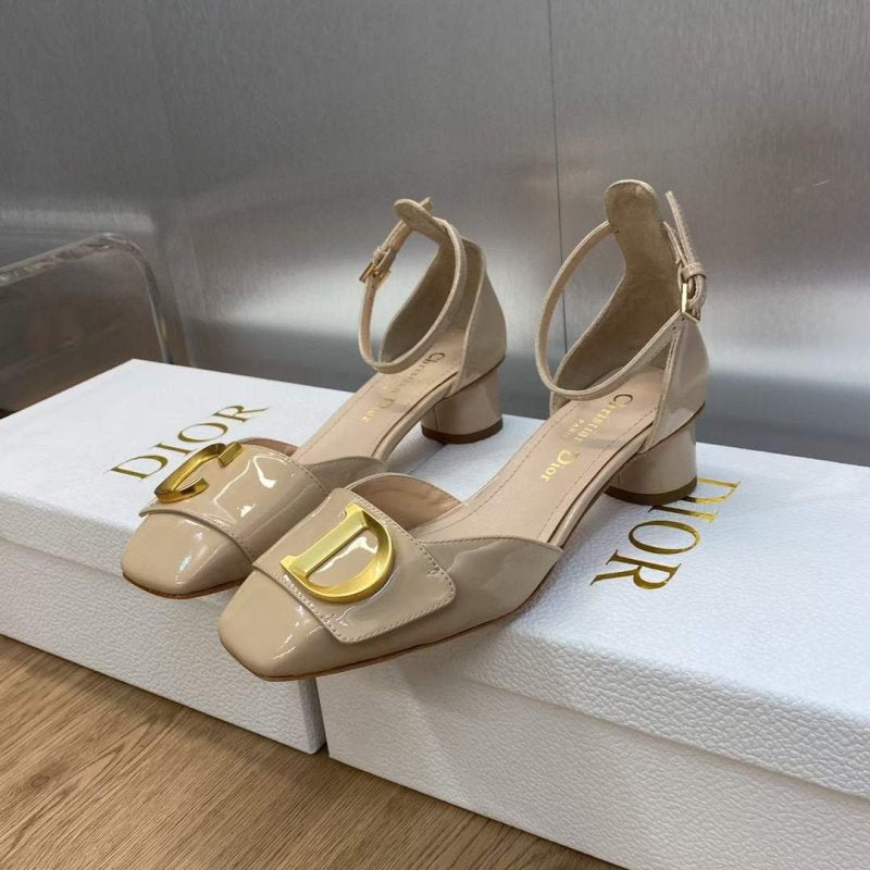 Dior Square Head Single Shoes SH00153