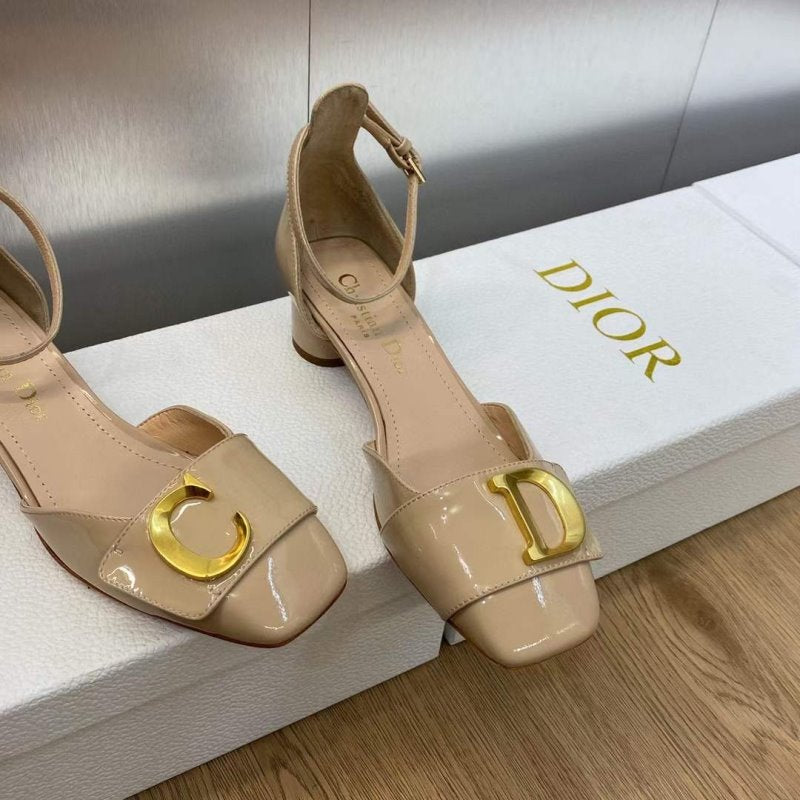 Dior Square Head Single Shoes SH00153