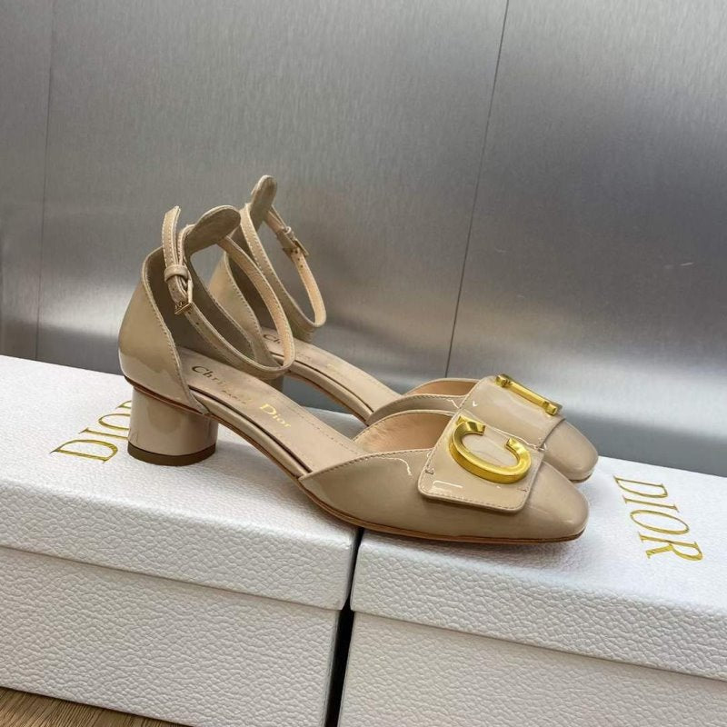 Dior Square Head Single Shoes SH00153