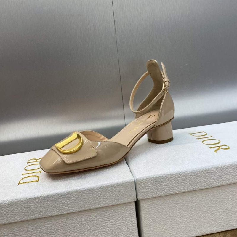 Dior Square Head Single Shoes SH00153
