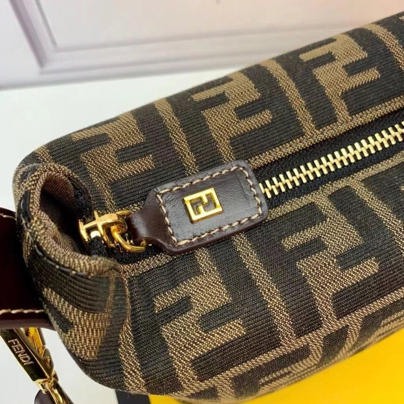 Fendi Brown Lunch Box Bag BFND9944