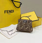 Fendi Brown Peekaboo Mini Bag BFND9941