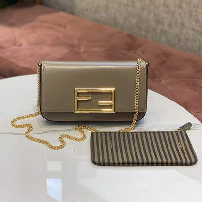 Fendi F Chain Mini Hand Bag BGMP1075