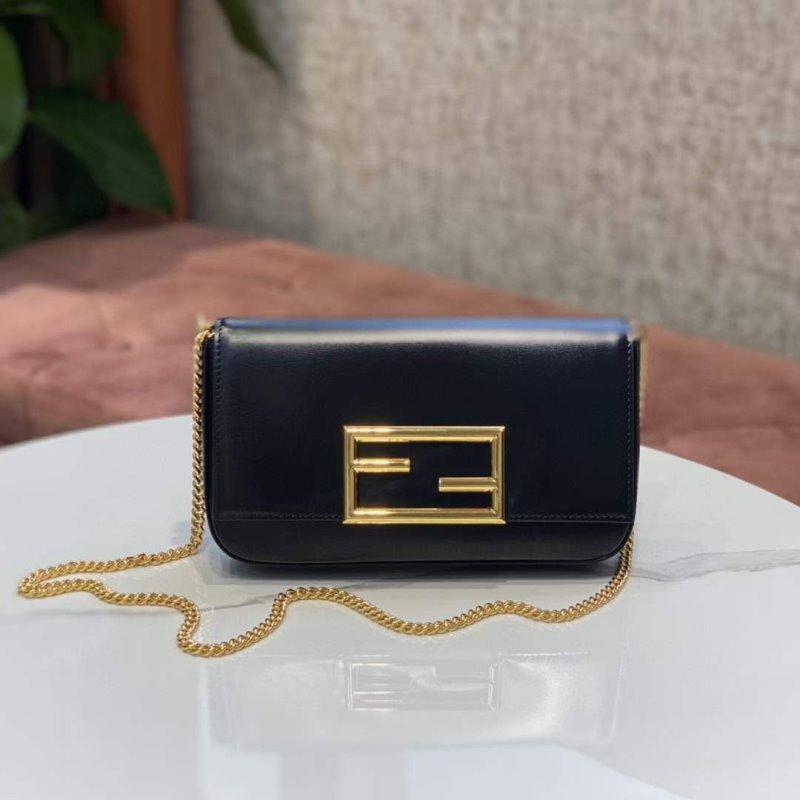 Fendi F Chain Mini Hand Bag BGMP1077