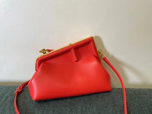 Fendi Red Leather Bag BFND9947