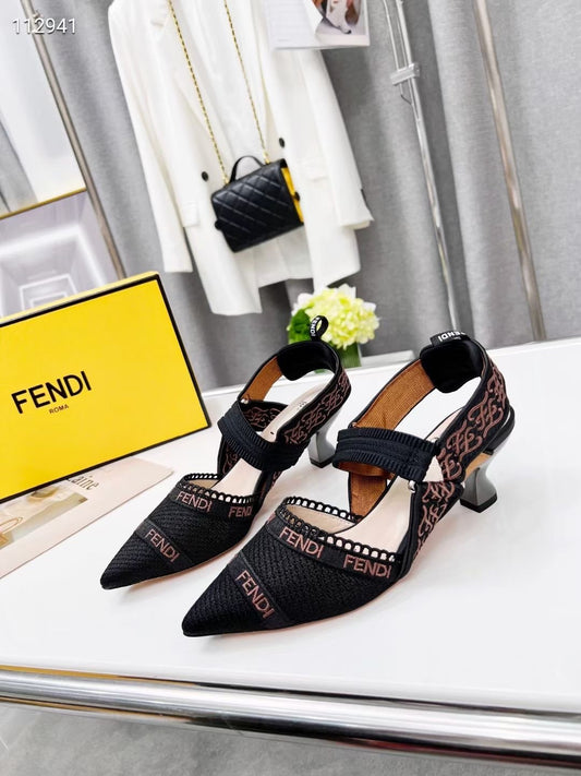 Fendi Slingback Pumps SHS03752