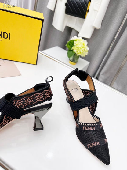 Fendi Slingback Pumps SHS03752