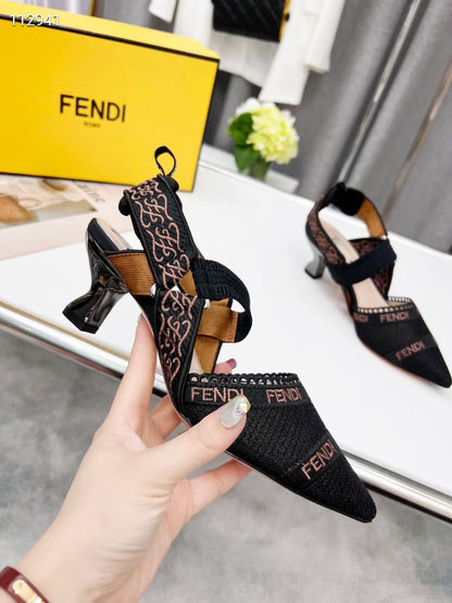 Fendi Slingback Pumps SHS03752