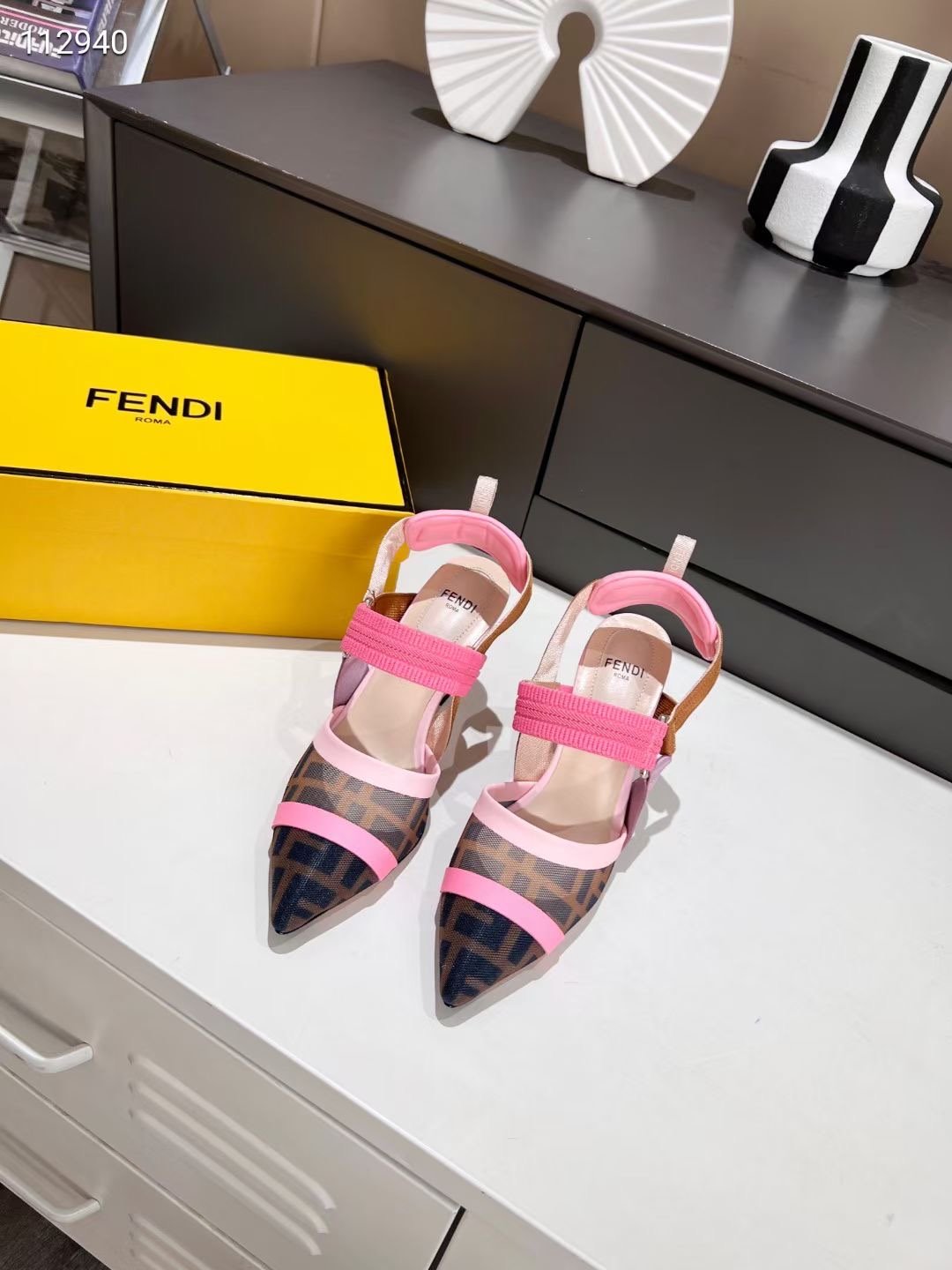 Fendi Slingback Pumps SHS03753