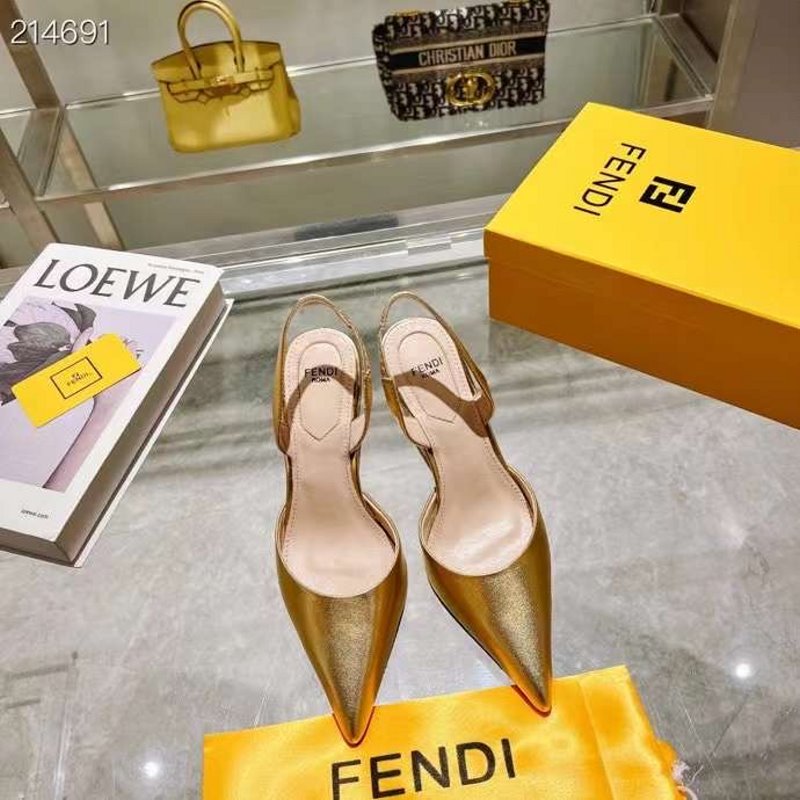 Fendi Slingback Sandals SHS05452