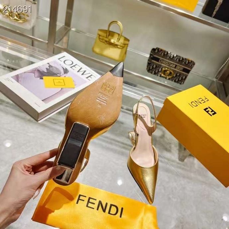 Fendi Slingback Sandals SHS05452