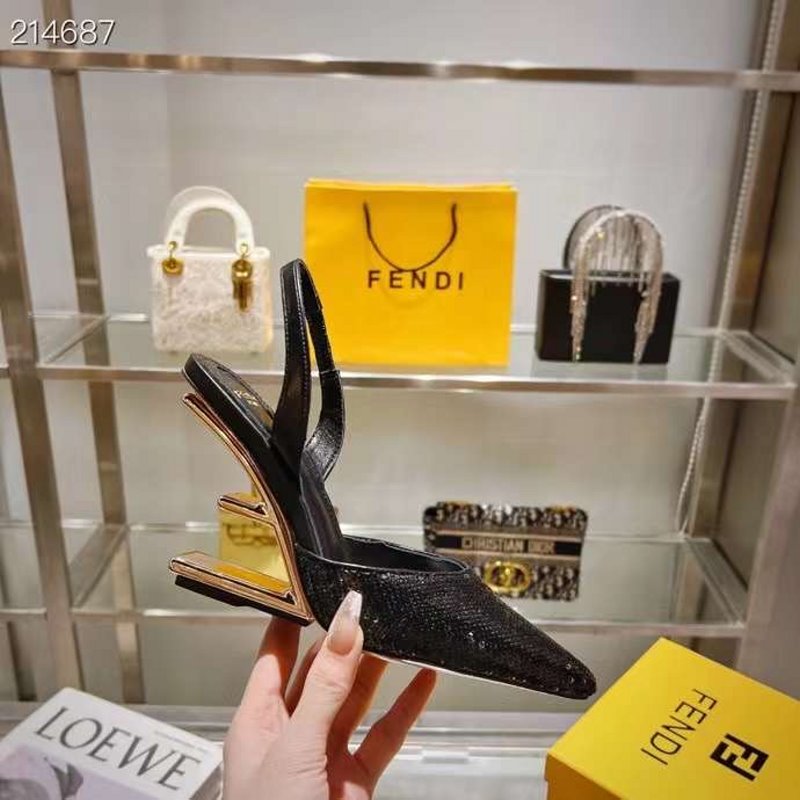 Fendi Slingback Sandals SHS05453