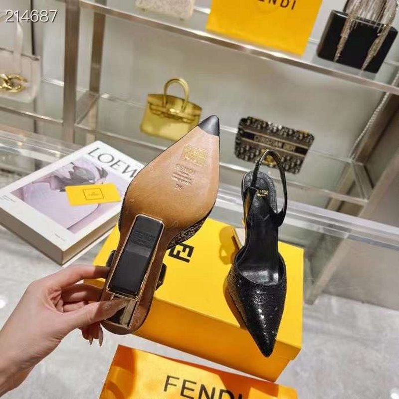 Fendi Slingback Sandals SHS05453