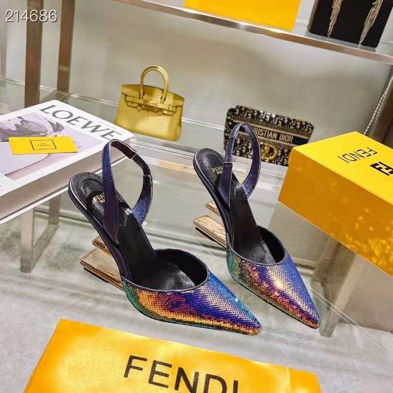 Fendi Slingback Sandals SHS05454