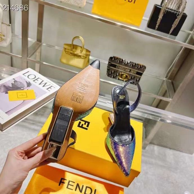 Fendi Slingback Sandals SHS05454