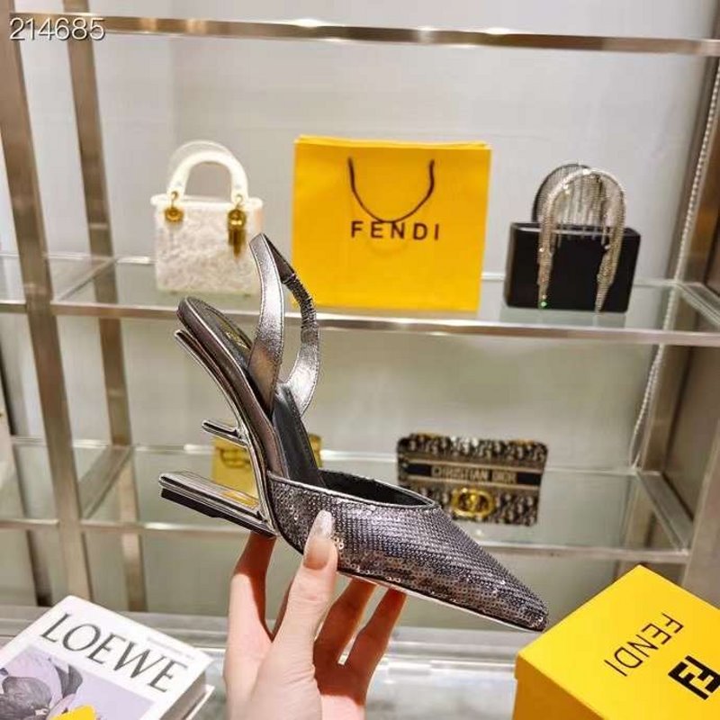 Fendi Slingback Sandals SHS05455