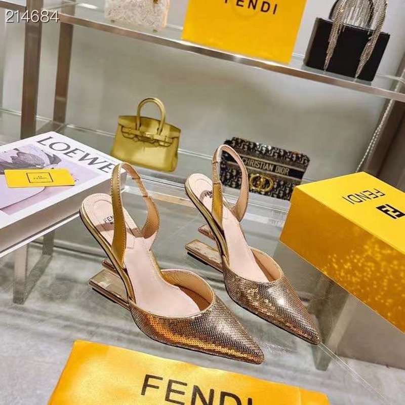 Fendi Slingback Sandals SHS05456