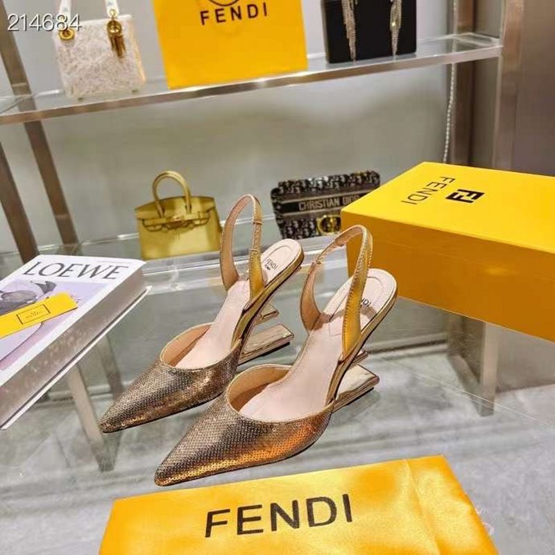 Fendi Slingback Sandals SHS05456