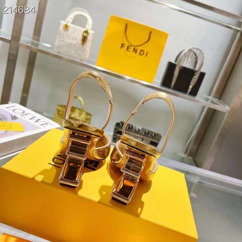 Fendi Slingback Sandals SHS05456