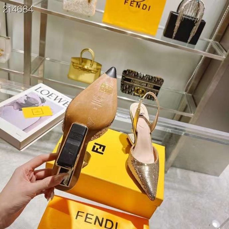 Fendi Slingback Sandals SHS05456