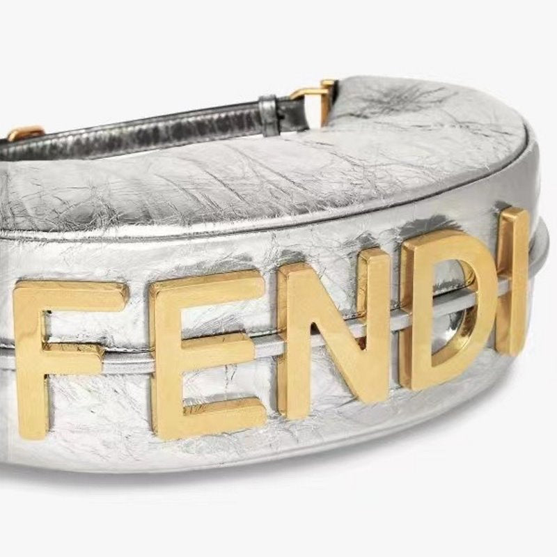 Fendi White Armpit Bag BFND9978