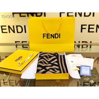 Fendi Silk Cashmere Scarf SS001014