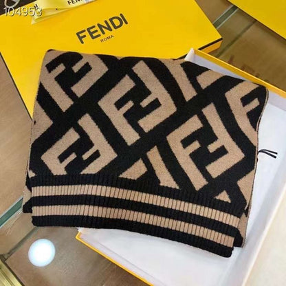 Fendi Silk Cashmere Scarf SS001014