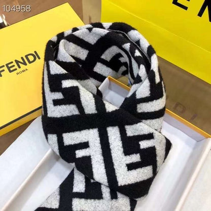 Fendi Silk Cashmere Scarf SS001015