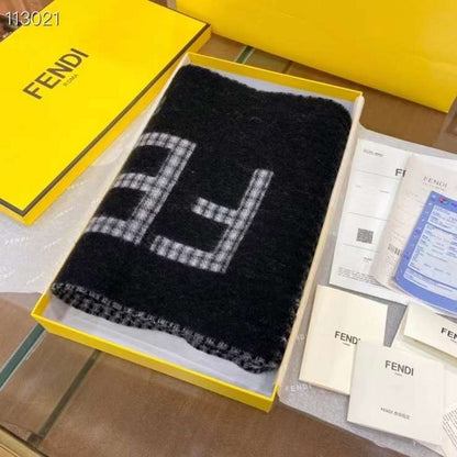 Fendi Silk Cashmere Scarf SS001016