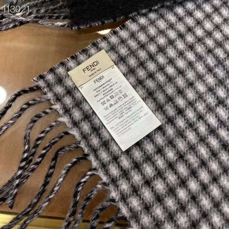 Fendi Silk Cashmere Scarf SS001016
