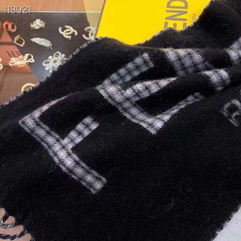 Fendi Silk Cashmere Scarf SS001016