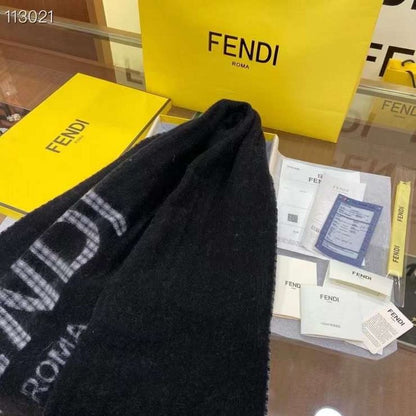 Fendi Silk Cashmere Scarf SS001016