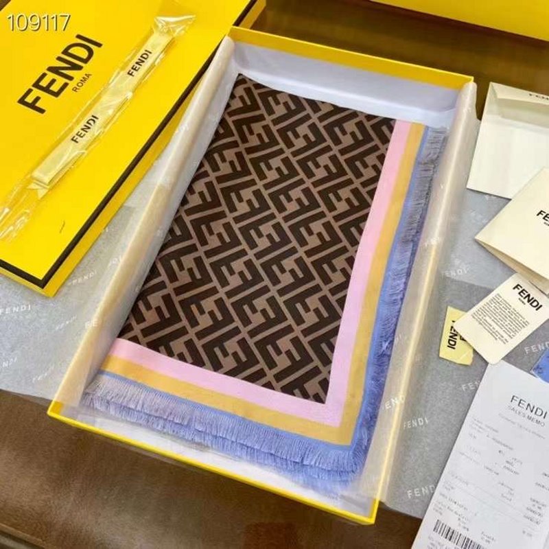 Fendi Silk Square Scarf SS001047