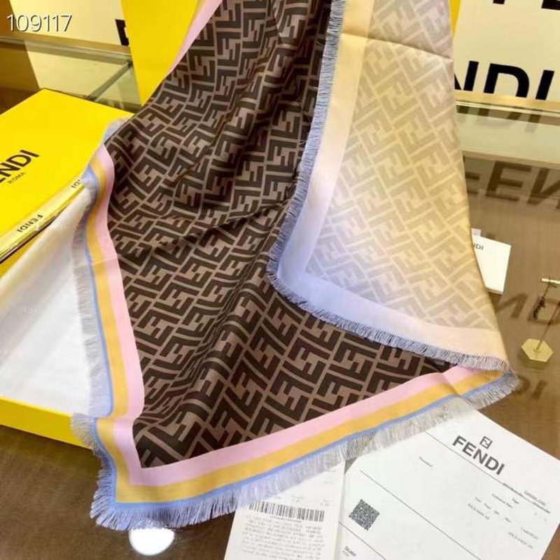 Fendi Silk Square Scarf SS001047