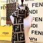 Fendi Wool Cashmere Scarf SS001027