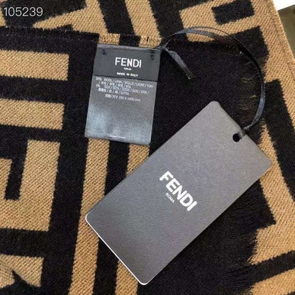 Fendi Wool Cashmere Scarf SS001027