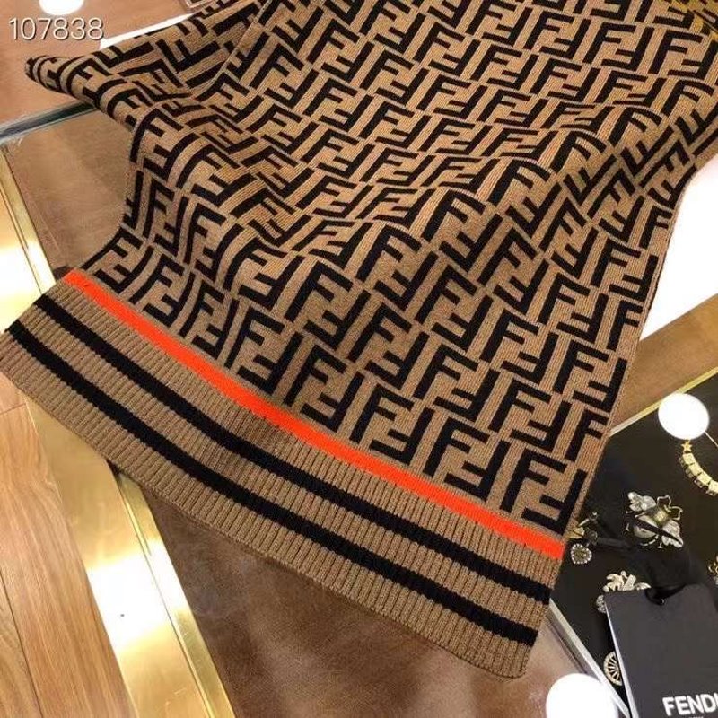 Fendi Wool Cashmere Scarf SS001028