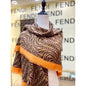 Fendi Wool Cashmere Square Scarf SS001037