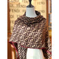 Fendi Wool Cashmere Square Scarf SS001041