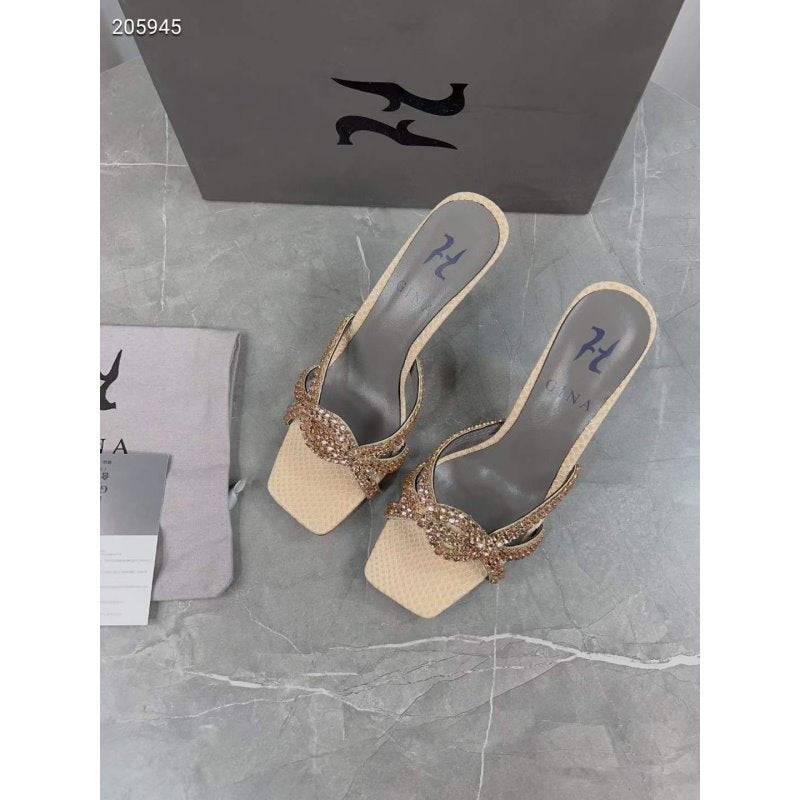 Gina Denver Square Toe Sandals SHS04743