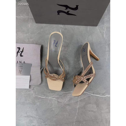 Gina Denver Square Toe Sandals SHS04743