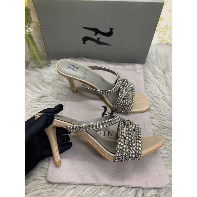 Gina Heeled Sandals SHS04614