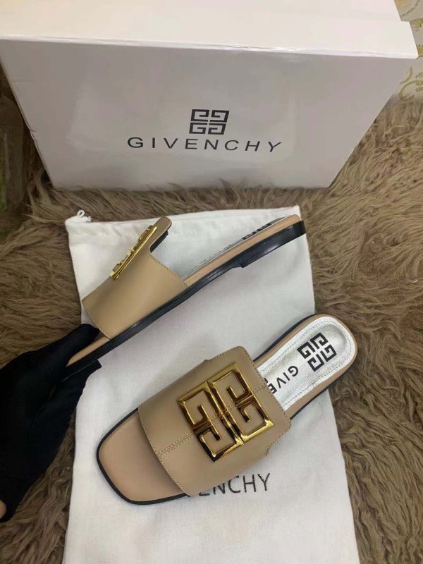 Givenchy Brown Slippers SHS02549