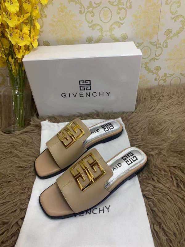 Givenchy Brown Slippers SHS02549