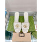 Gucci G Buckle Heeled Slippers  SHS05103